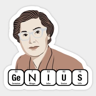 GENIUS Vera Rubin Sticker